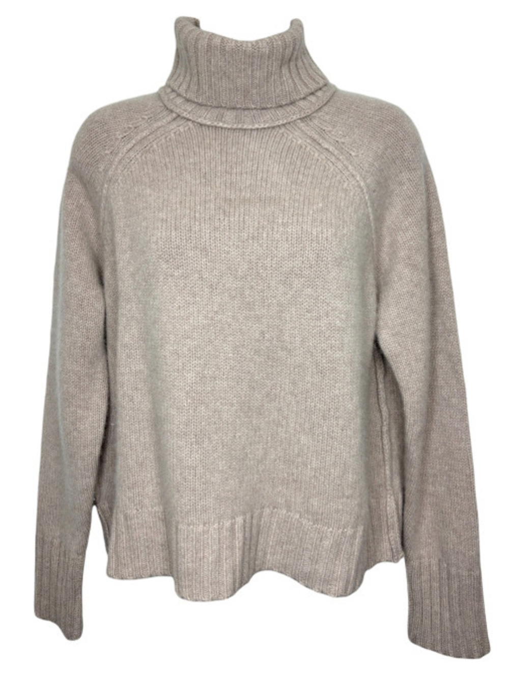 Brazeau Tricot Cashmere Turtleneck Sweater